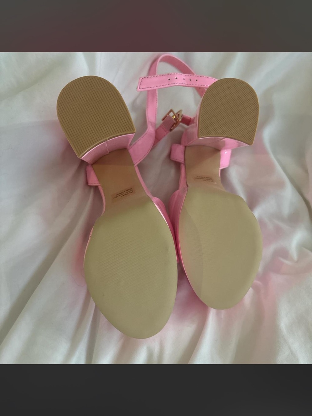 Lemon Drop Pink Ruduki Heels - Picture 2 of 3